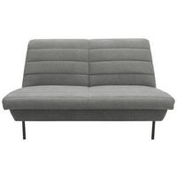 2-SITZER-SOFA Graubraun  - Graubraun/Schwarz, Design, Textil/Metall (145/92/103cm) - LOOKS by W.Joop