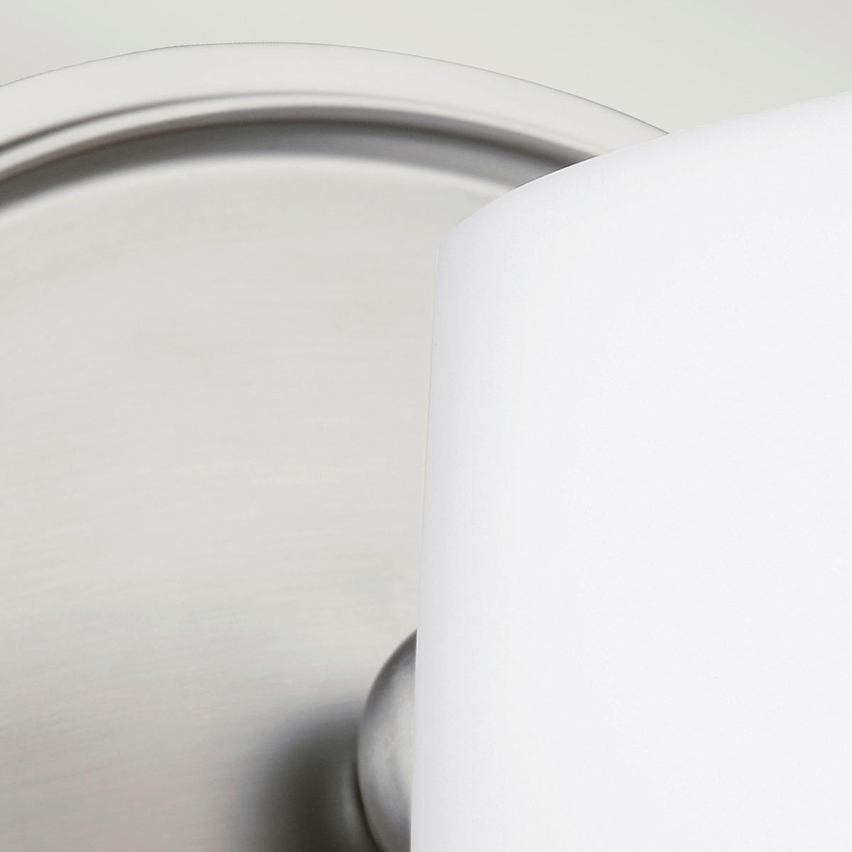 WANDLEUCHTE - Nickelfarben, Basics, Glas/Metall (14.1/22.9/17cm) - Elstead Lighting