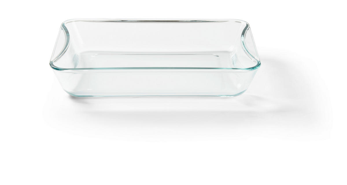AUFLAUFFORMENSET Glas 3-teilig  - Transparent, Basics, Glas - Homeware Profession.