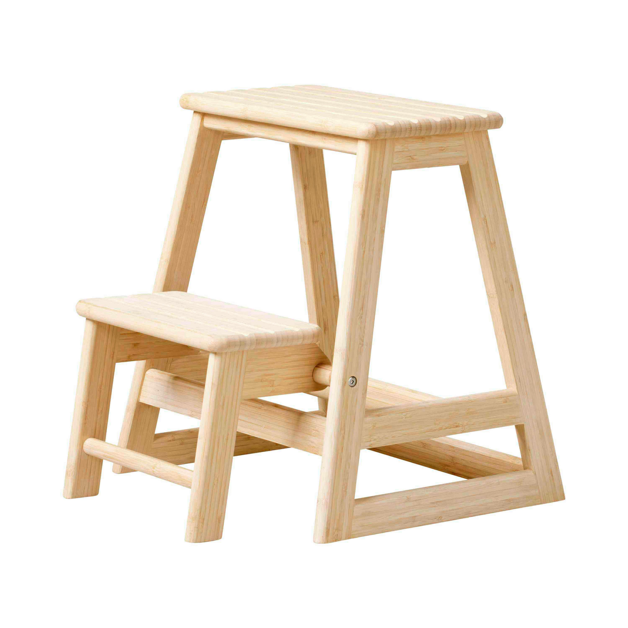 Gardenson Tritthocker Skala Hellbraun 45.5x49x39 cm