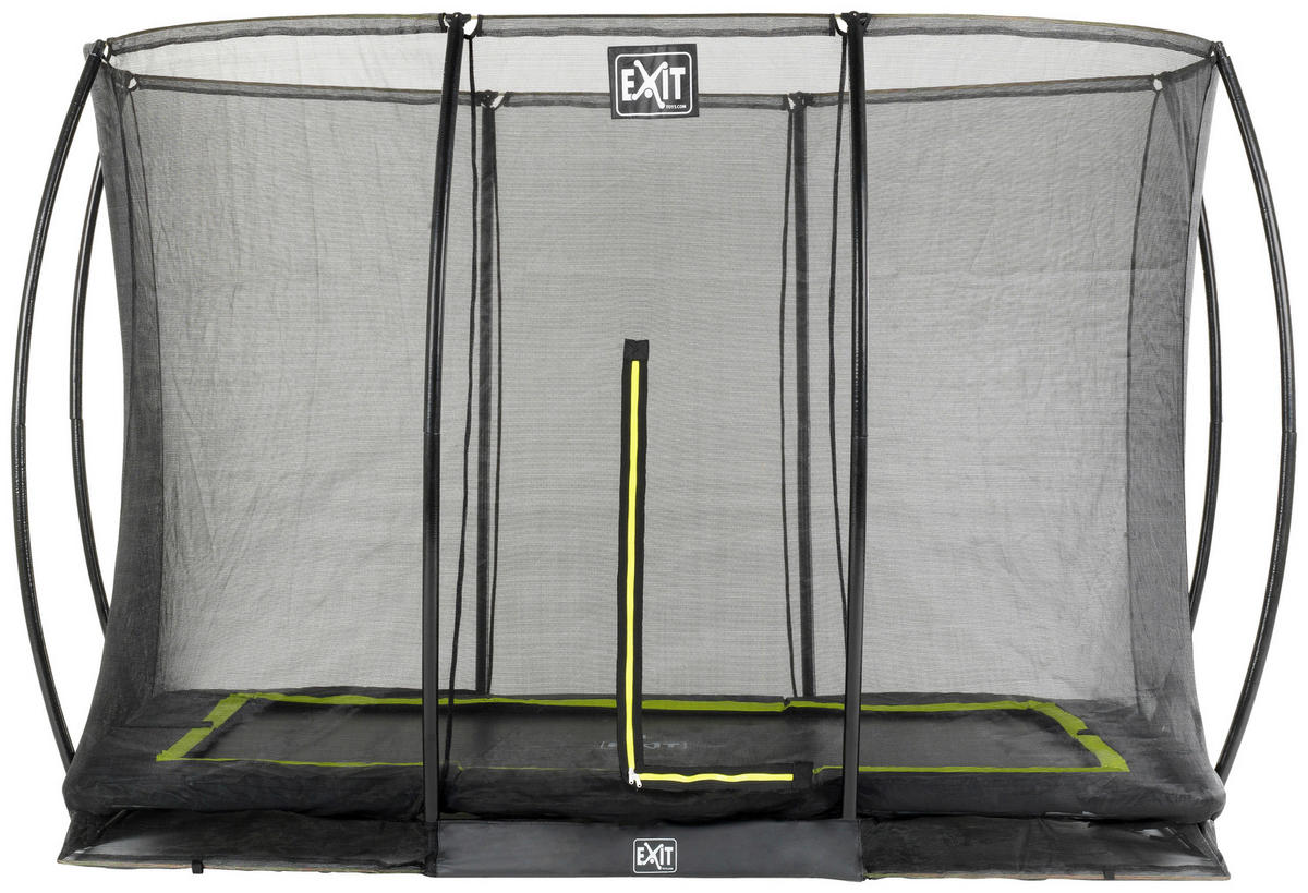 TRAMPOLIN EXIT GROUND 214X305  - Schwarz, KONVENTIONELL, Kunststoff/Metall (305/203/214cm) - EXIT Toys