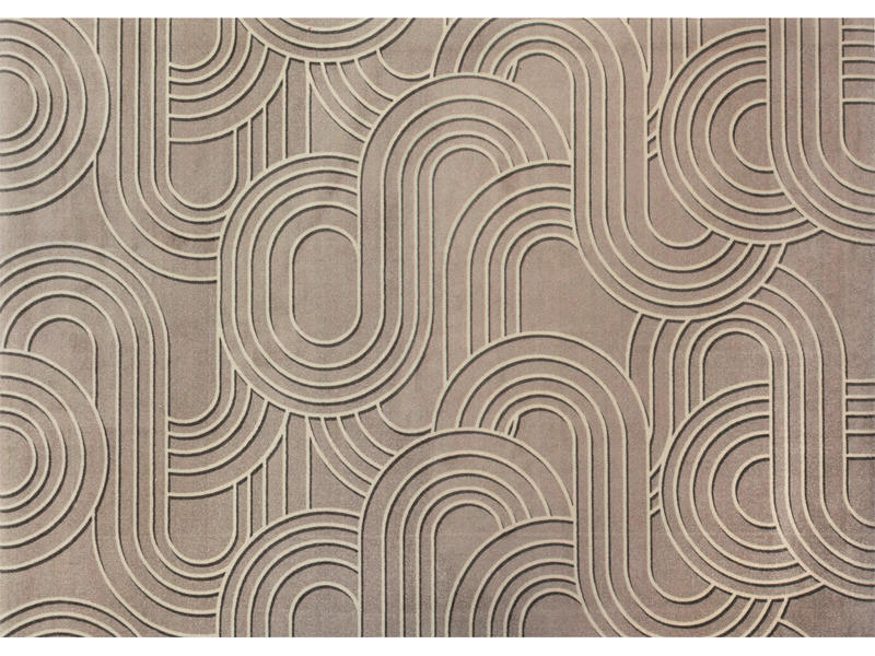 COVOR Sand Twist  - bej, Konventionell, plastic/textil (170/240cm) - wash+dry