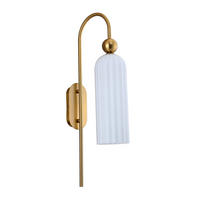 WANDLEUCHTE Piega   - Weiß, Basics, Glas (23.5/10/56.5cm)