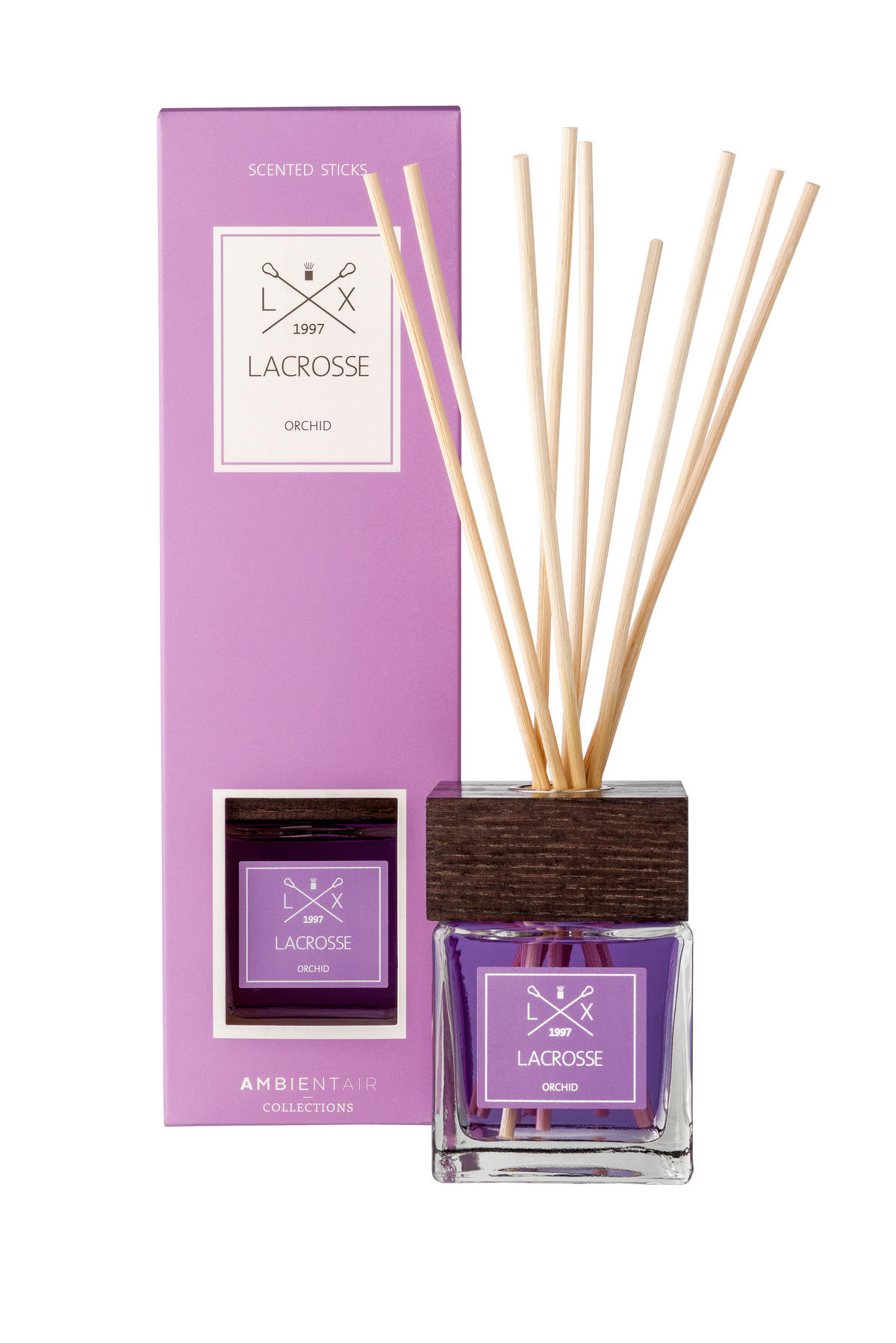 Difuzor  200 ml  - višebojna, Osnovno, staklo/karton (200ml) - Lacrosse