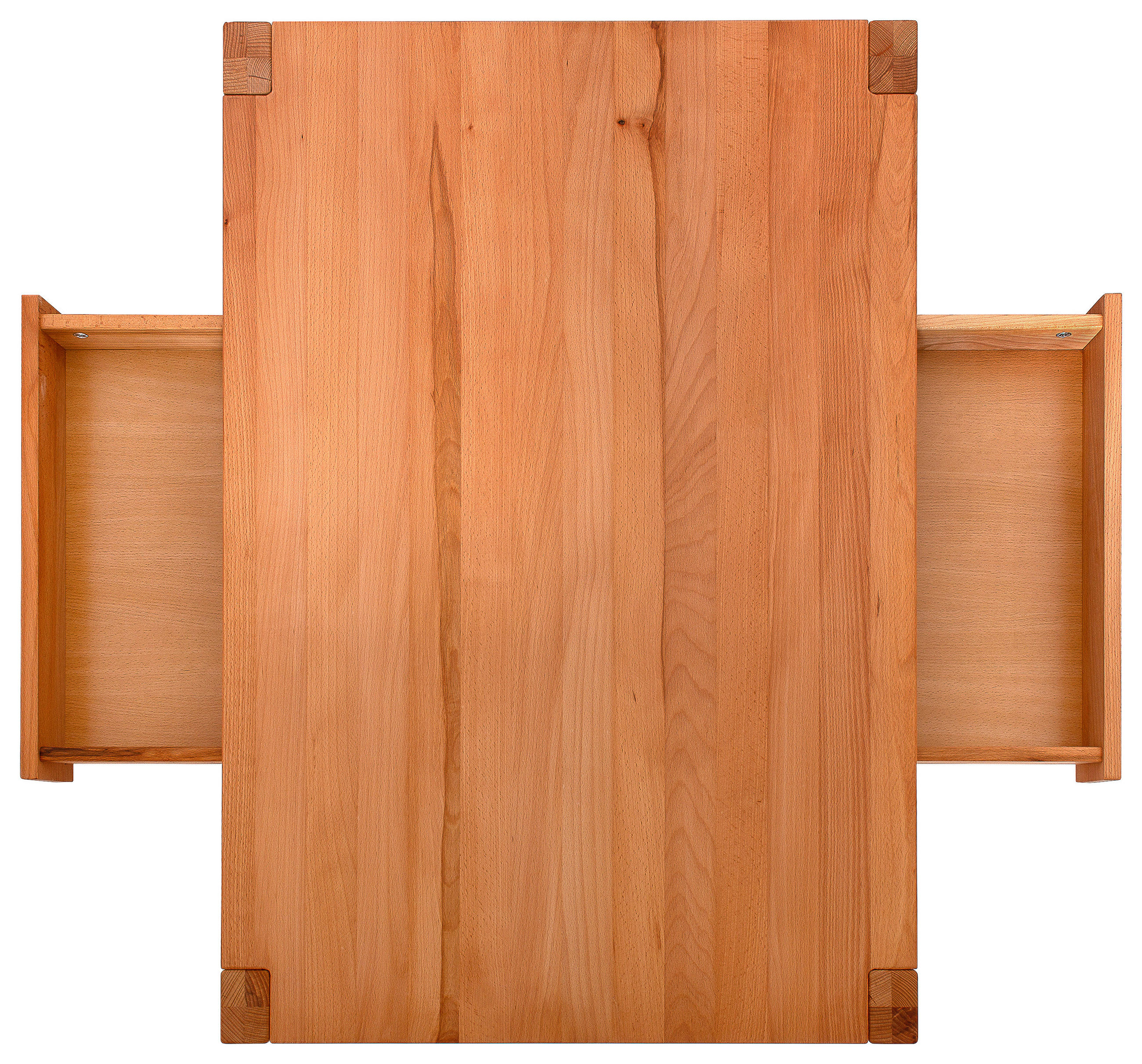 COUCHTISCH Kernbuche massiv 110/70/47,5 cm rechteckig Buchefarben  - Buchefarben, KONVENTIONELL, Holz (110/70/47,5cm) - Linea Natura