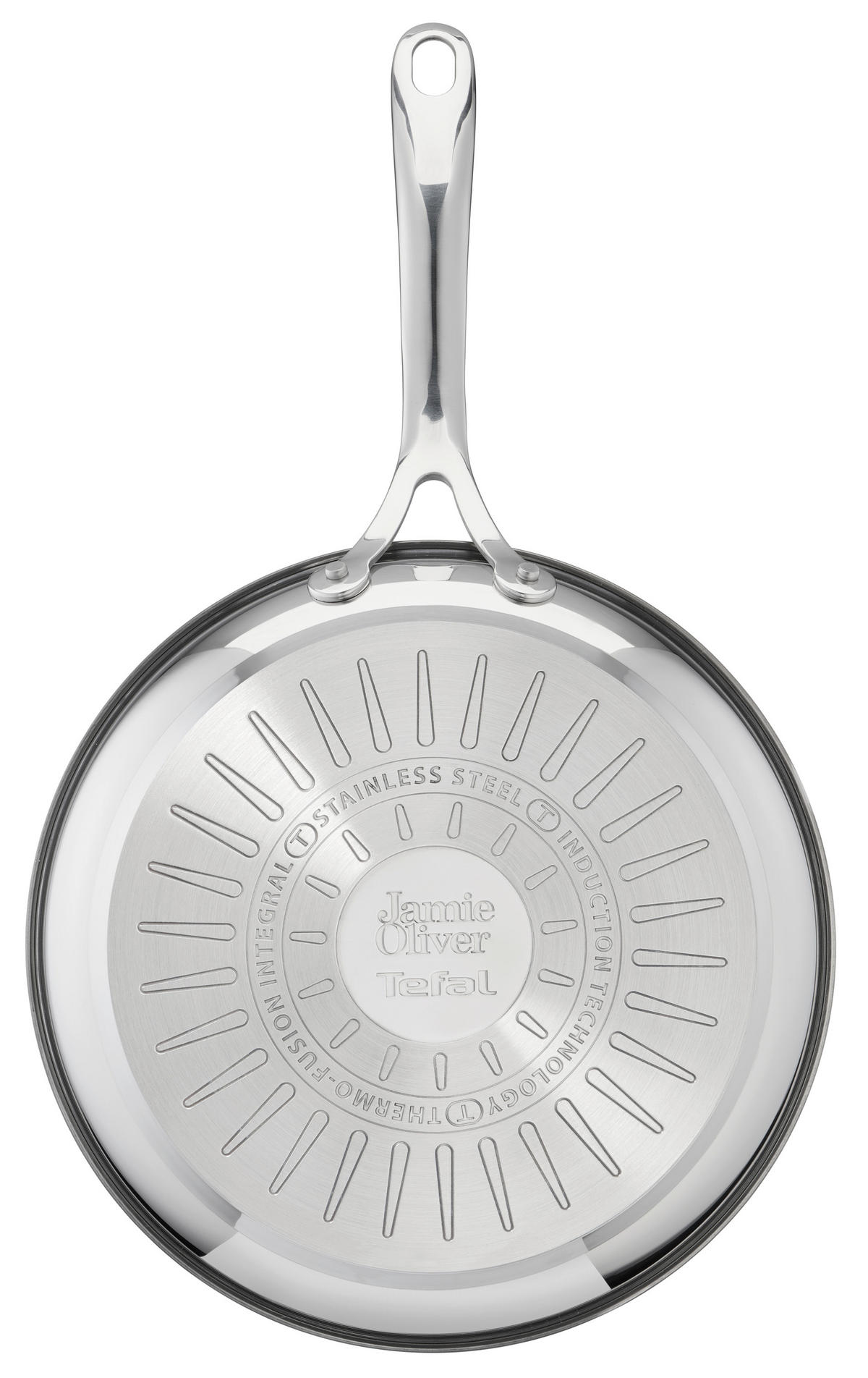 PFANNE Jamie Oliver COOK SMART 28 cm  - Chromfarben, Basics, Metall (28cm) - Tefal