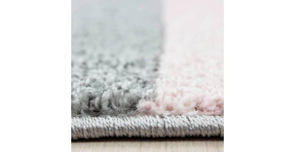 WEBTEPPICH 80/250 cm Lucca Pink - Pink, Trend, Textil (80/250cm) - Novel