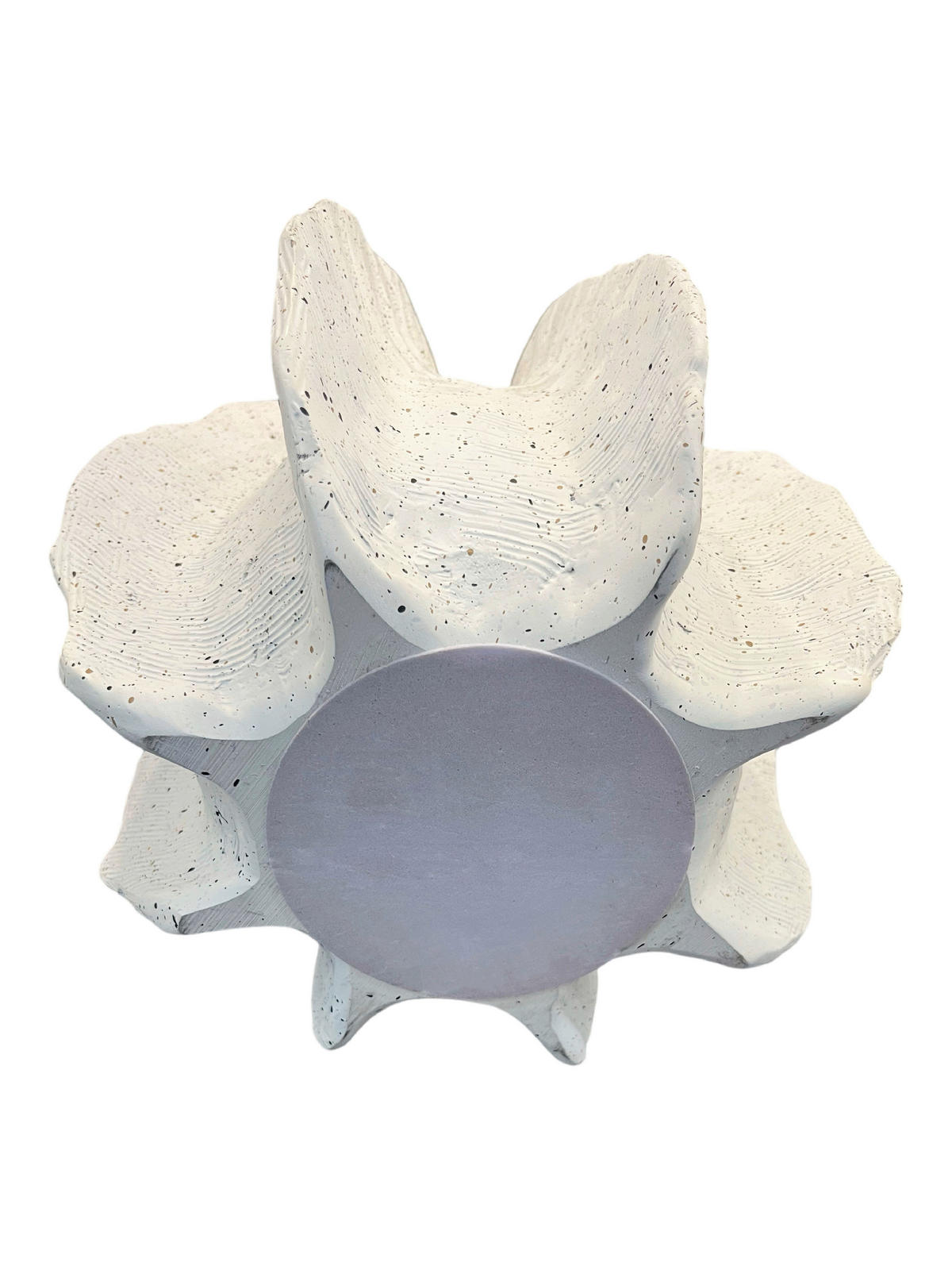 VAS 30 cm  - gråvit, Design, plast (26/30cm) - Ambia Home