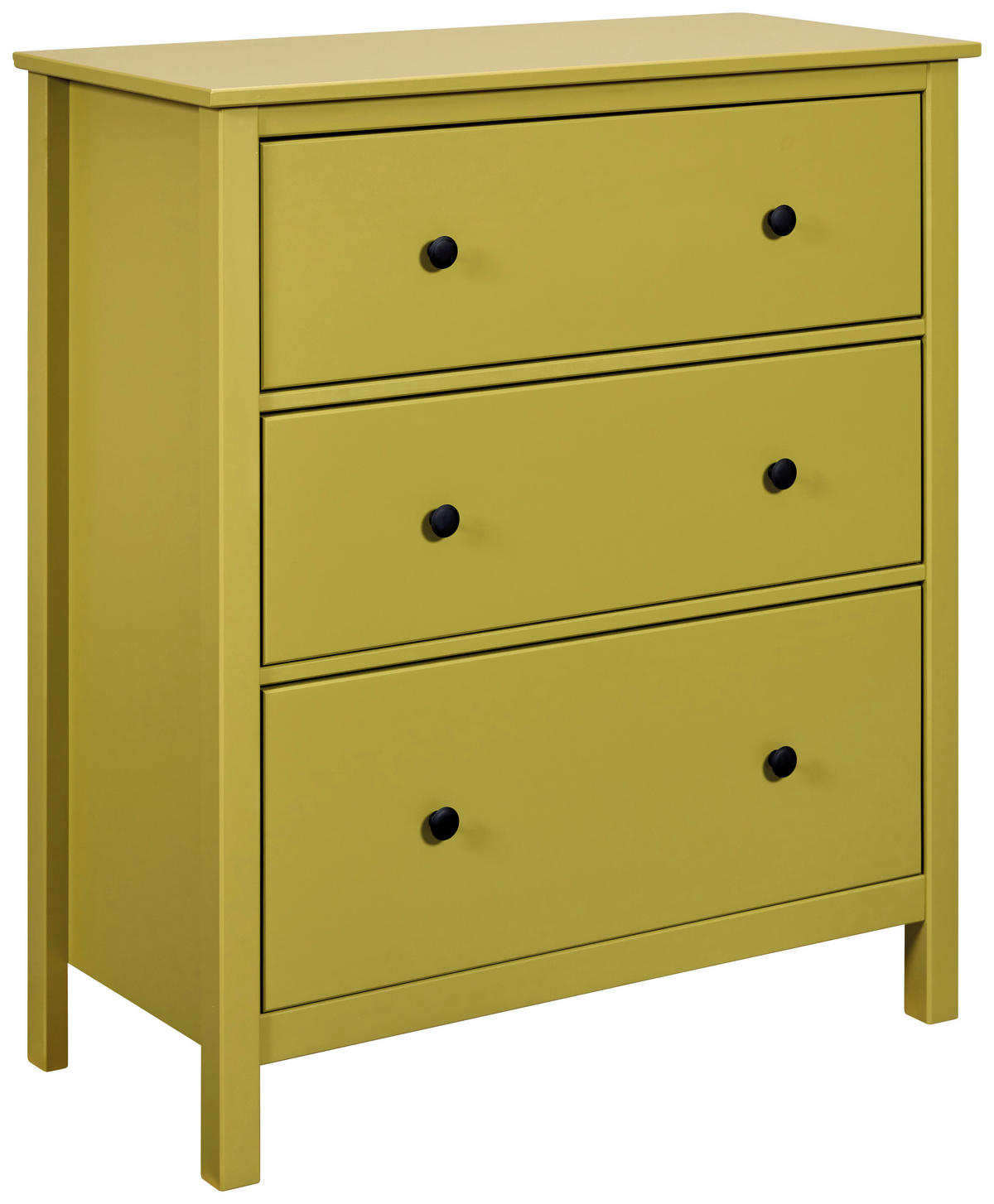 KOMODA   85/96/40 cm   zelena  - zelena/crna, Design, metal/drvo (85/96/40cm)