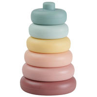 SLOŽIVI TORANJ  RAINBOW  - višebojno, Trend, plastika (8/11,3cm) - My Baby Lou