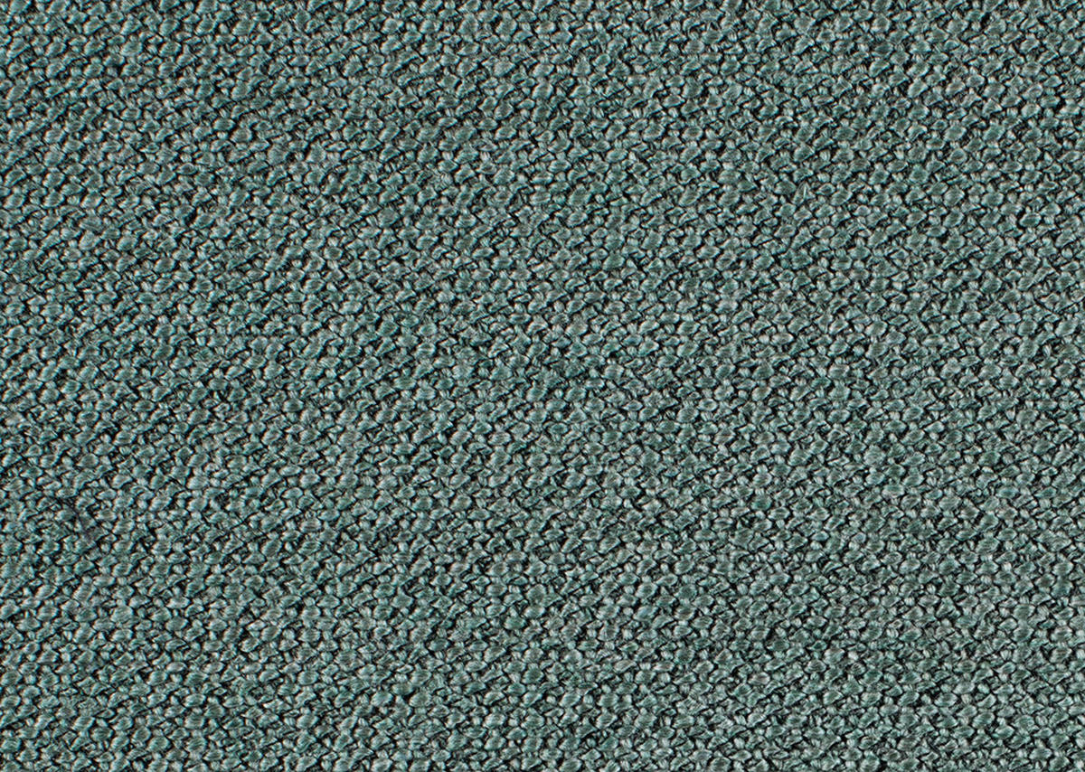 ECKSOFA in Flachgewebe Türkis  - Türkis/Anthrazit, Design, Textil/Metall (280/165cm) - Johann Jakob