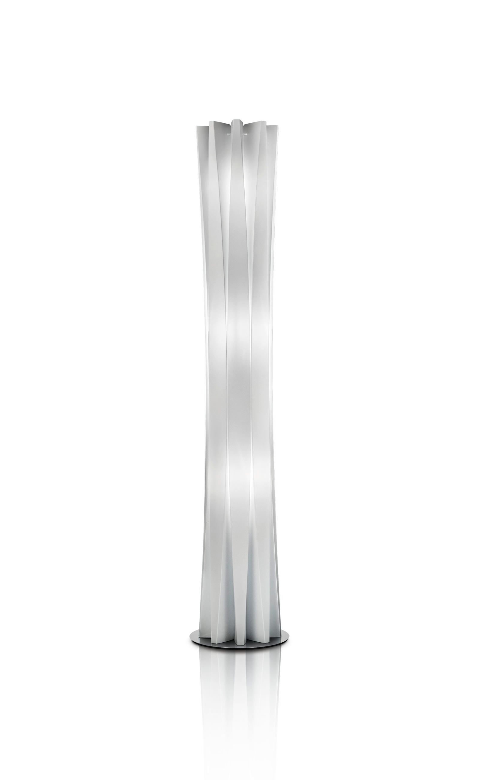 STEHLEUCHTE 31,5/31,5/161 cm    - Weiß, Design, Kunststoff (31,5/31,5/161cm) - Slamp