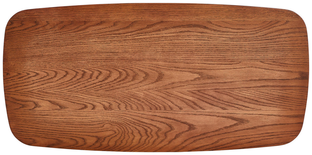 COUCHTISCH in Holz, Metall, Holzwerkstoff  - Eichefarben/Goldfarben, MODERN, Holz/Holzwerkstoff (120/45/60cm) - MID.YOU