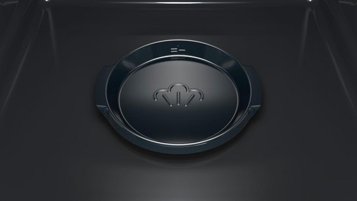 UGRADNA RERNA - crna, Dizajnerski, metal (59,4/59,5/54,8cm)