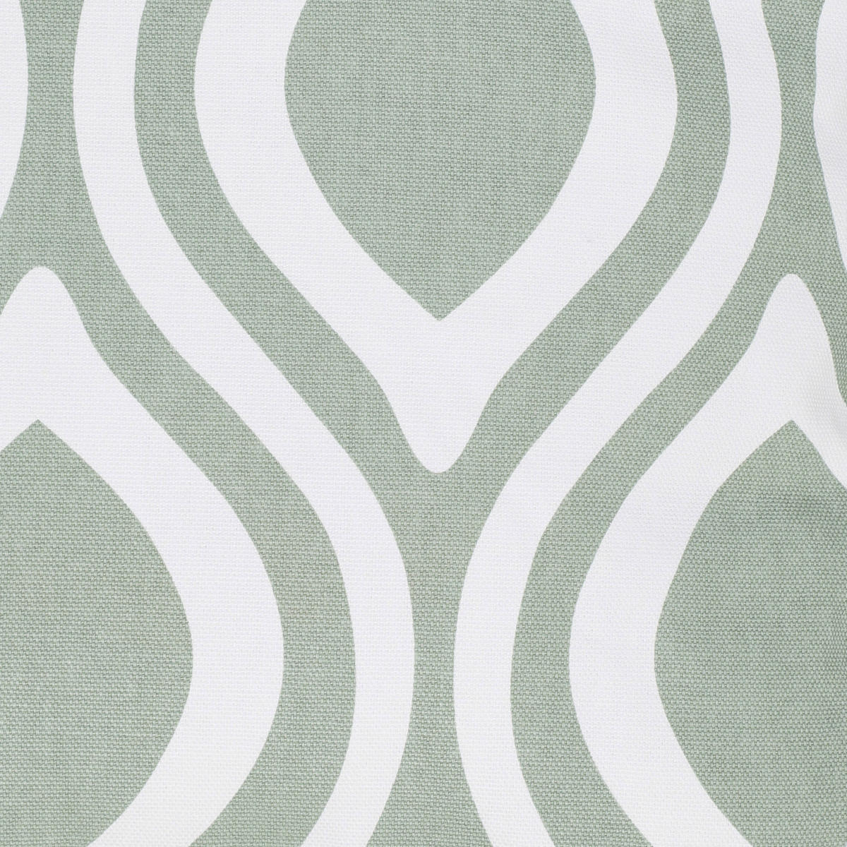 ZIERKISSEN  45/45 cm   - Weiß/Grün, Basics, Textil (45/45cm) - Eglo