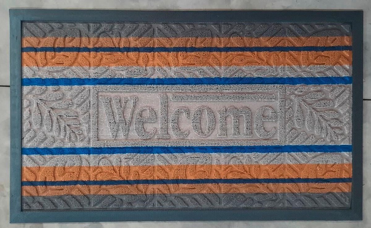 OTIRAČ ZA OBUĆU 45/75 cm   - višebojna, Lajfstajl, tekstil/plastika (45/75cm)