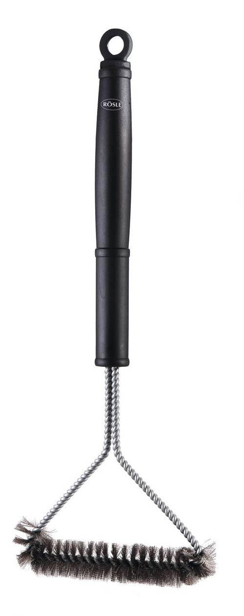 GRILLBÜRSTE - Schwarz, Basics (16/47/3cm) - Rösle