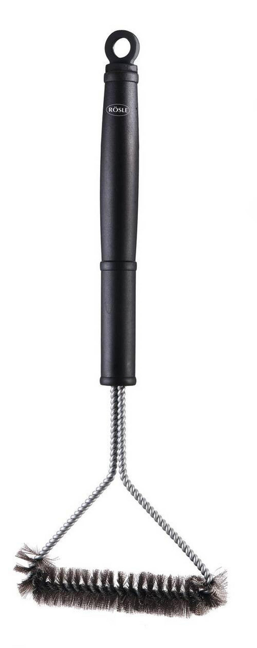 GRILLBÜRSTE - Schwarz, Basics (16/47/3cm) - Rösle