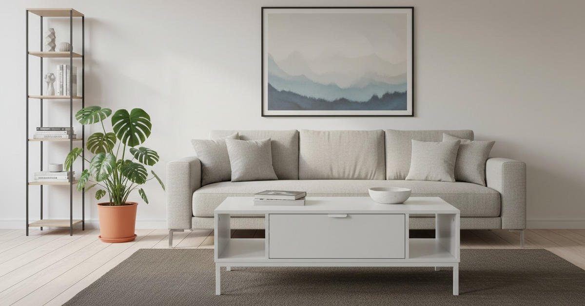 KONFERENČNÝ STOLÍK, kašmírová, kov, kompozitné drevo, 100/60/38 cm - kašmírová, Design, kov/kompozitné drevo (100/60/38cm) - MID.YOU