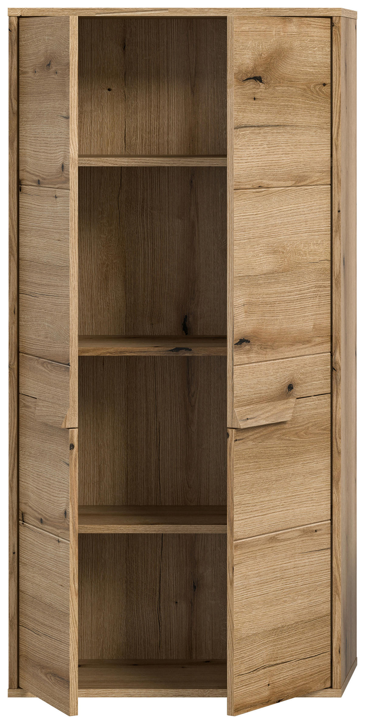 MIDISCHRANK 64/132/32 cm  - Schwarz, MODERN, Holzwerkstoff/Kunststoff (64/132/32cm) - MID.YOU