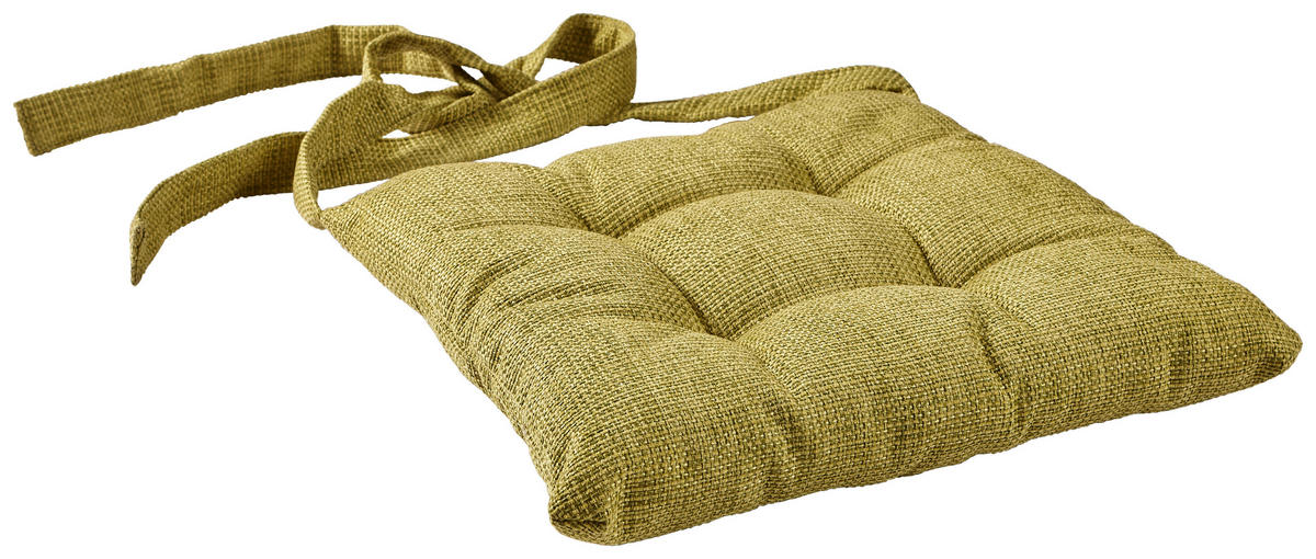 SITZKISSEN  - Hellgrün, Basics, Textil (47/7/45cm) - Novel