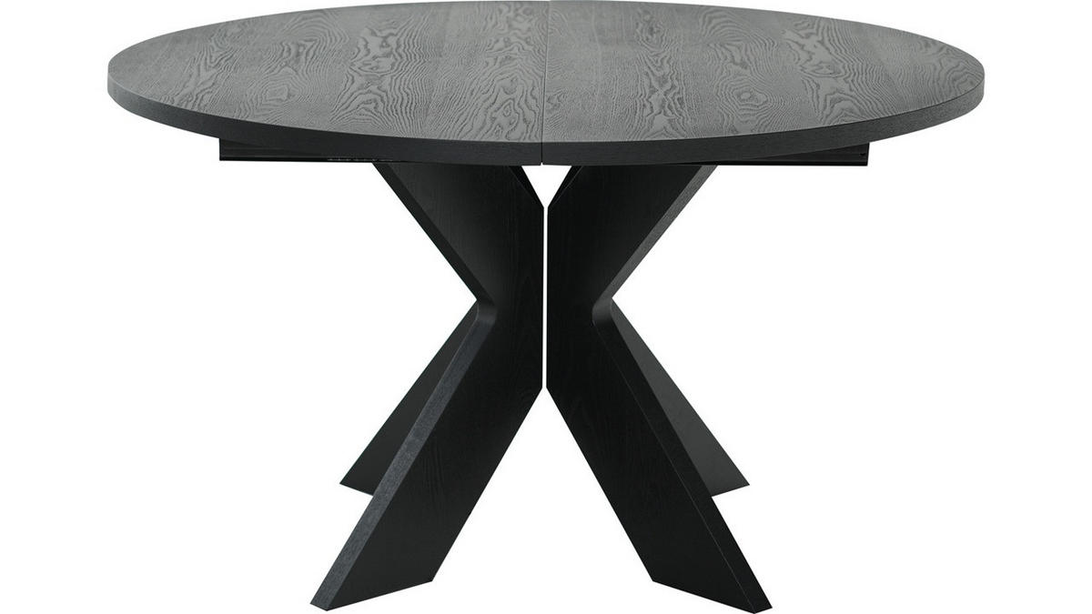 MATBORD brun rund  utdragbar, finns i olika storlekar, finns i olika trädekorer  - brun, Design, trä (130-230/130/75cm) - Best Price