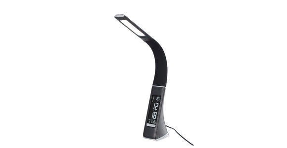 LED-SCHREIBTISCHLEUCHTE Date II 9/30 cm  - Schwarz, Basics, Kunststoff/Metall (9/30cm) - Novel