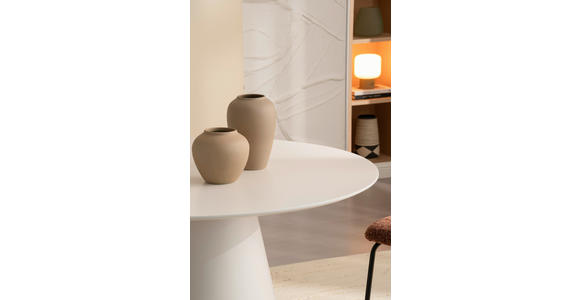 ESSTISCH 120/120/75 cm Nachbildung  Holzwerkstoff rund Beige  - Beige, Design, Holzwerkstoff (120/120/75cm) - Xora