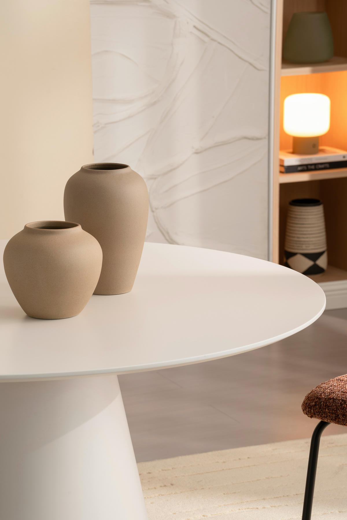 ESSTISCH in Holzwerkstoff 120/120/75 cm  - Beige, Design, Holzwerkstoff (120/120/75cm) - Xora