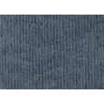 ECKSOFA in Webstoff Blau  205/280 cm  - Blau/Schwarz, Design, Textil/Metall (205/280cm) - Xora