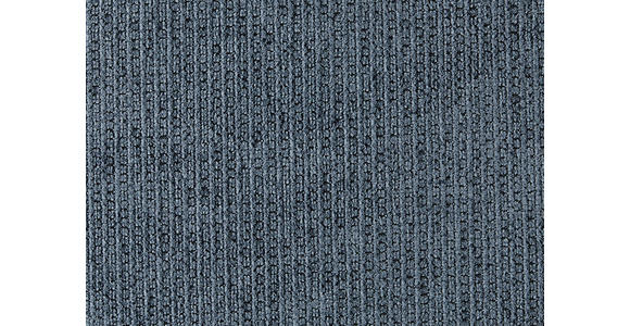 ECKSOFA in Webstoff Blau 205/280 cm - Blau/Schwarz, Design, Textil/Metall (205/280cm) - Xora