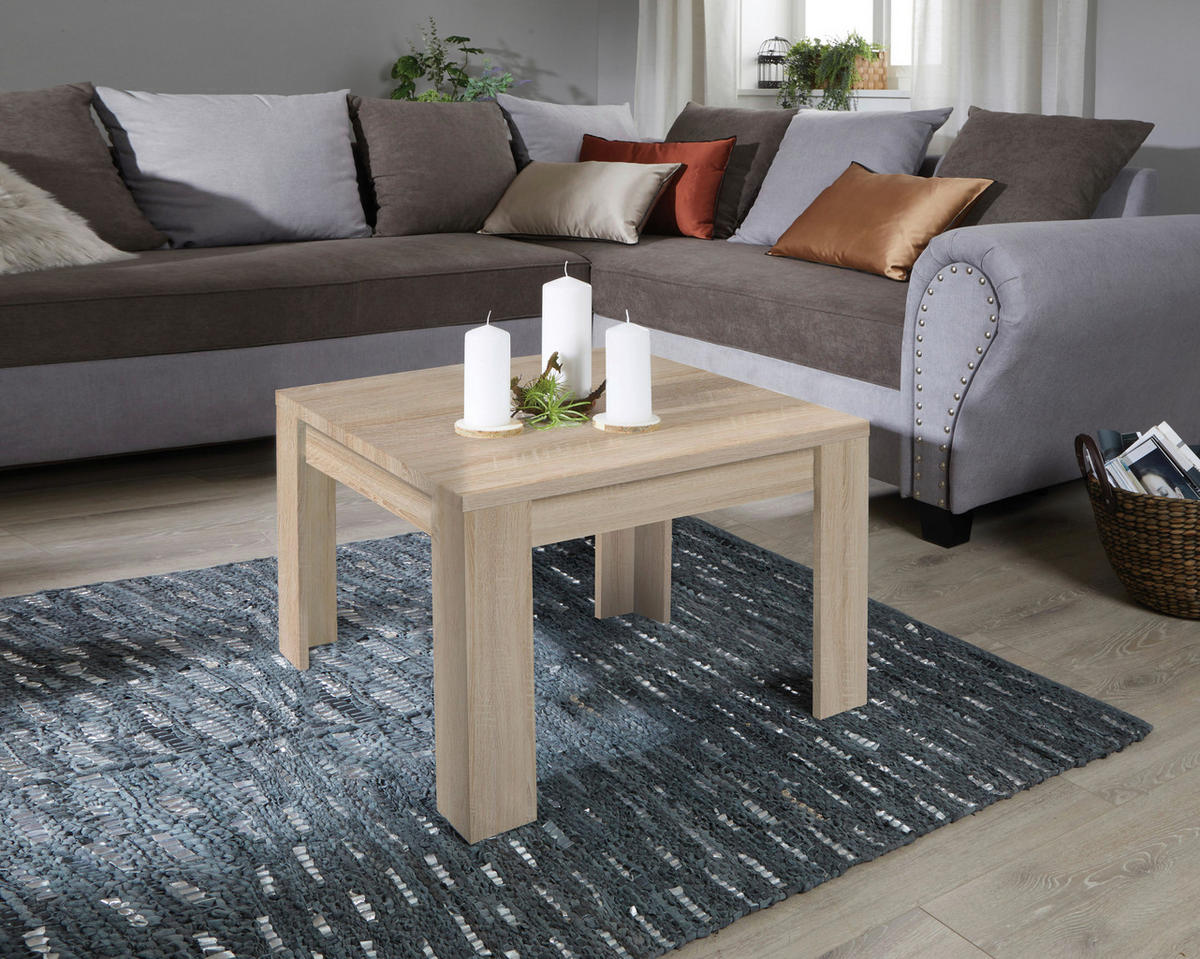 KLUBSKA MIZA, 50/46/50 cm  - Moderno, leseni material (50/46/50cm) - Ti'me