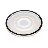 LED SVJETILJKA STROPNA  - bijela/prozirno, Trend, metal/plastika (49/6,5cm) - Novel