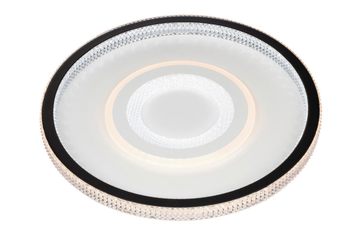 LED SVJETILJKA STROPNA  - bijela/prozirno, Trend, metal/plastika (49/6,5cm) - Novel