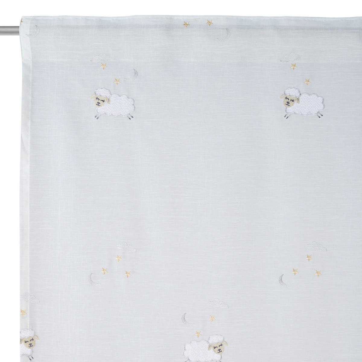KINDERVORHANG halbtransparent   - Creme, Konventionell, Textil (140/245cm) - Ben'n'jen
