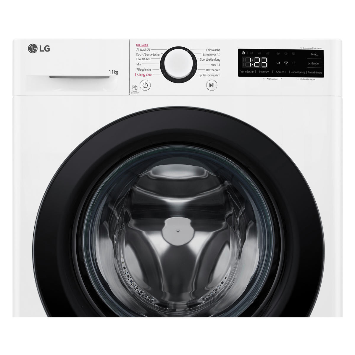 WASCHMASCHINE F4WR4016  - Weiß, Trend, Kunststoff/Metall (60/85/62cm) - LG