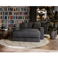 XXL-SESSEL Cord Dunkelgrau    - Dunkelgrau/Schwarz, MODERN, Kunststoff/Textil (160/87/190cm) - Carryhome