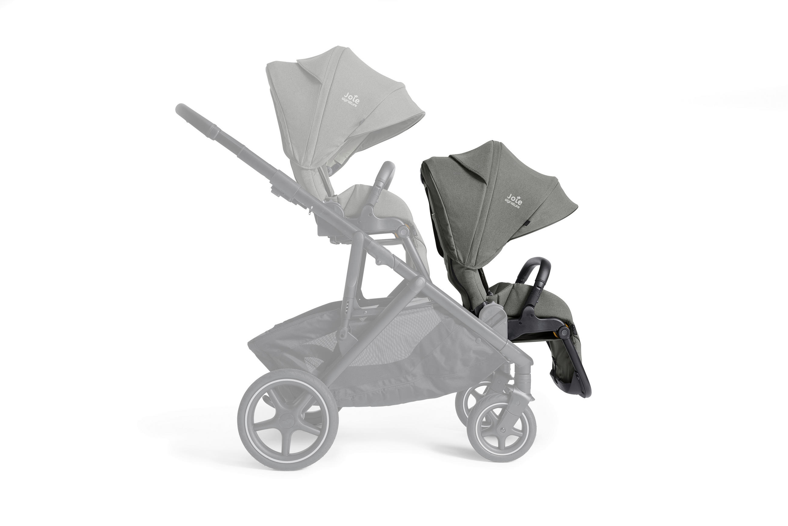 GESCHWISTERSITZ - Olivgrün, Basics, Kunststoff (26/91/22cm) - JOIE SIGNATURE