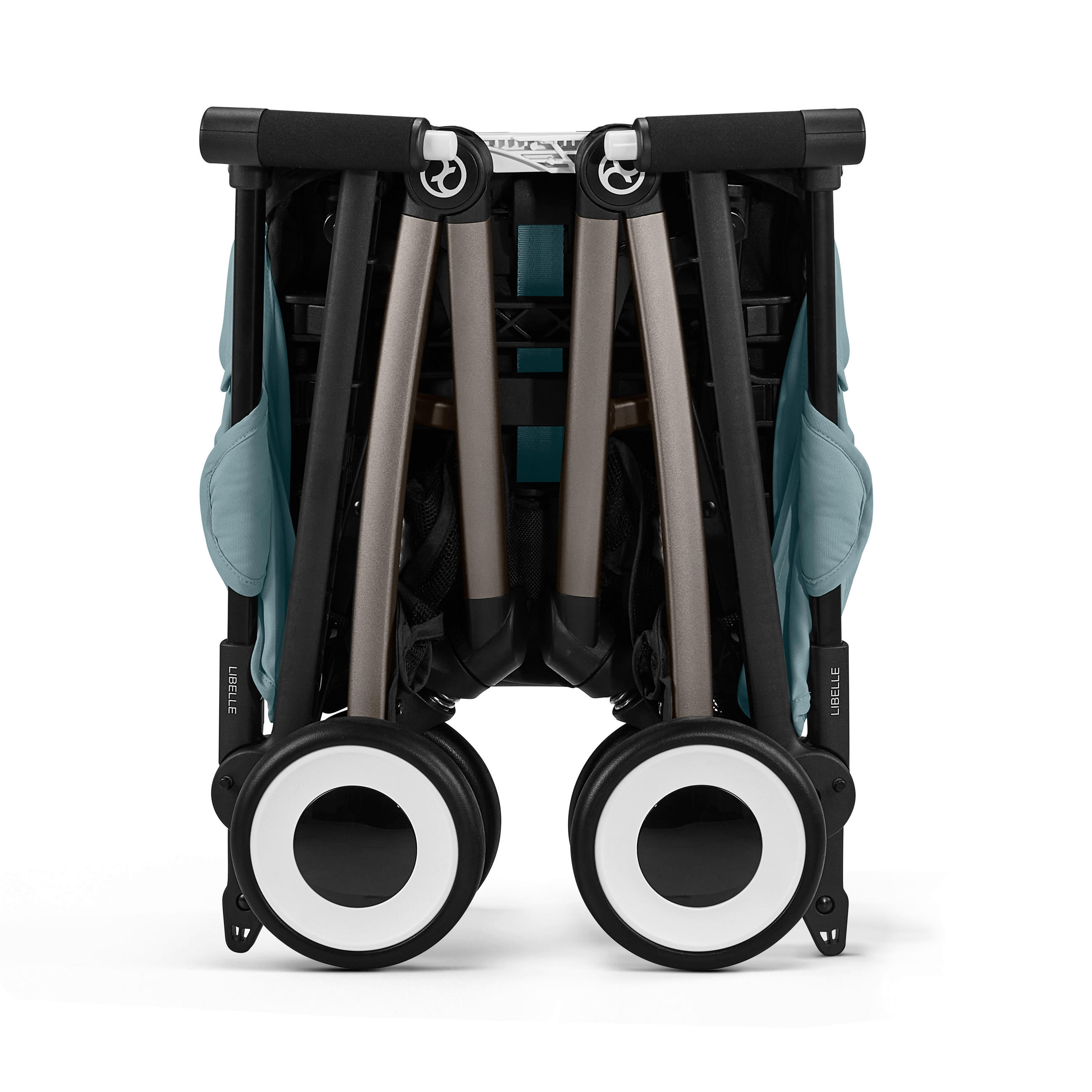 BUGGY Libelle  - Taupe/Pastellblau, Basics, Textil (71/52/102cm) - cybex GOLD