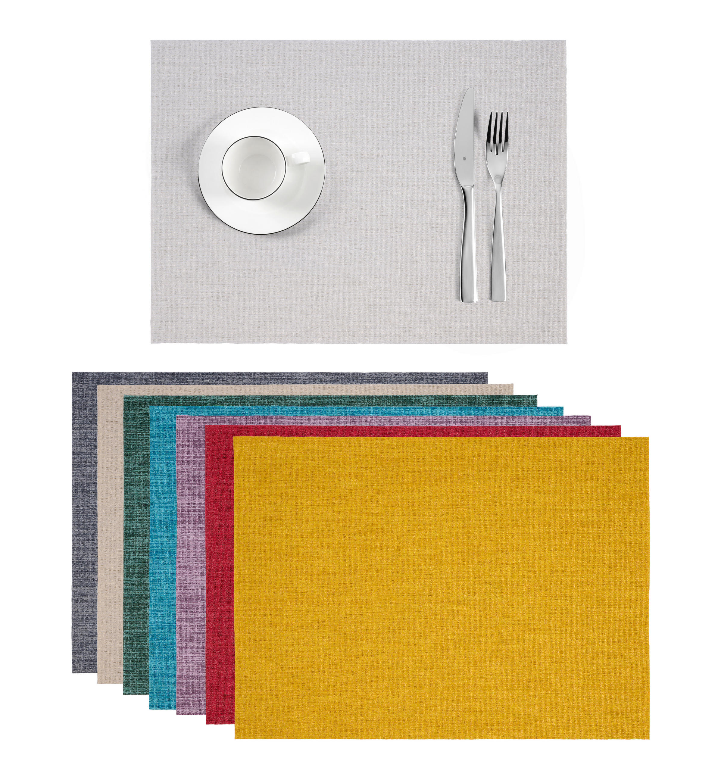 TISCHSET Home Kunststoff Senfgelb 33/45 cm  - Senfgelb, Basics, Kunststoff (33/45cm) - Novel