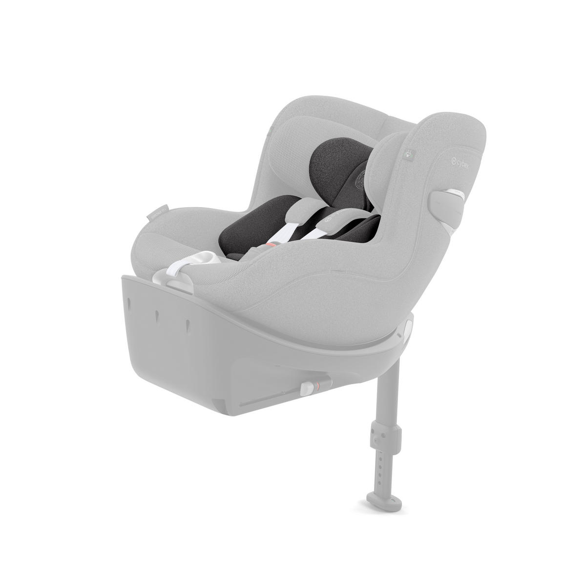 REBOARDER-KINDERSITZ Sirona Ti Plus  - Dunkelgrau, Basics, Kunststoff/Textil (71/44/75cm) - cybex PLATINUM