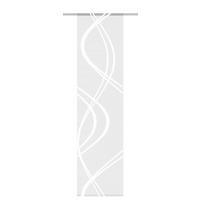 FLÄCHENVORHANG in Weiß transparent  - Weiß, Basics, Textil (60/245cm) - Schmidt W. Gmbh