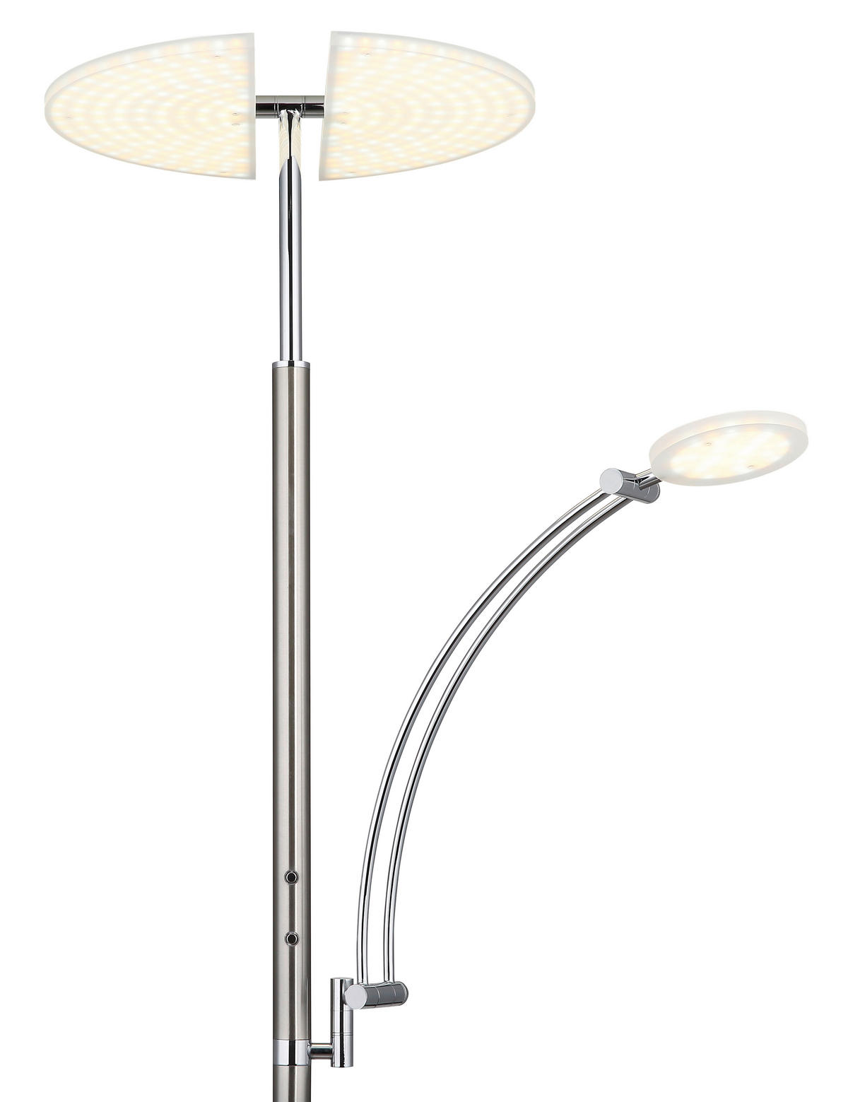LED-DECKENFLUTER 80/40,5/183 cm    - Schwarz/Weiß, Design, Kunststoff/Metall (80/40,5/183cm)