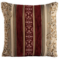 ZIERKISSEN  40/40 cm   - Beige/Rot, Design, Textil (40/40cm) - Max Winzer