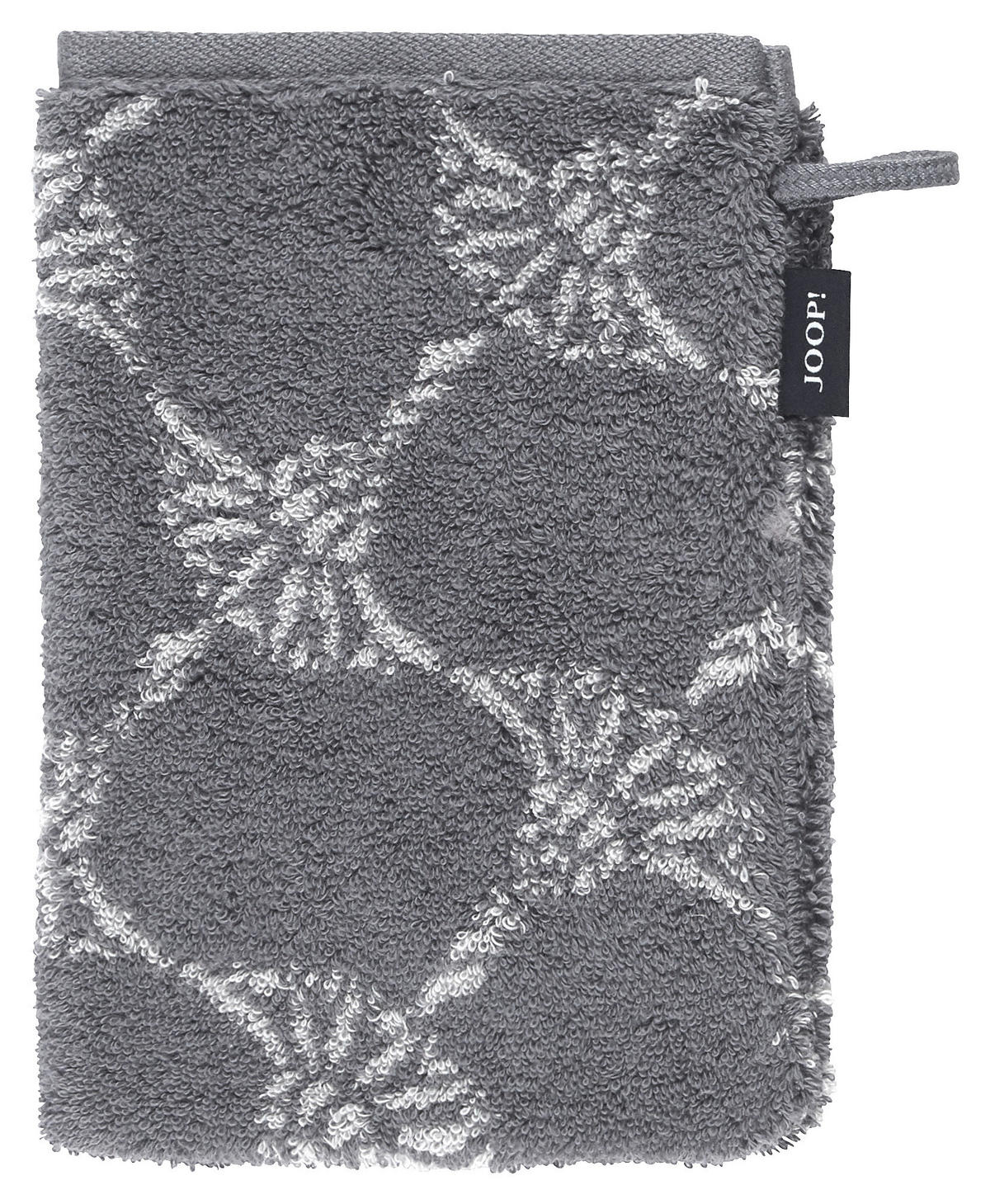 WASCHLAPPEN Classic Cornflower Anthrazit 3-teilig  - Anthrazit, Textil (16/22cm) - Joop!