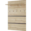 GARDEROBENPANEEL  in 96/147/30 cm  - Anthrazit/Buchefarben, Basics, Holzwerkstoff (96/147/30cm) - Carryhome
