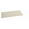 BANKAUFLAGE  - Beige, Basics, Textil (115/6/48cm)
