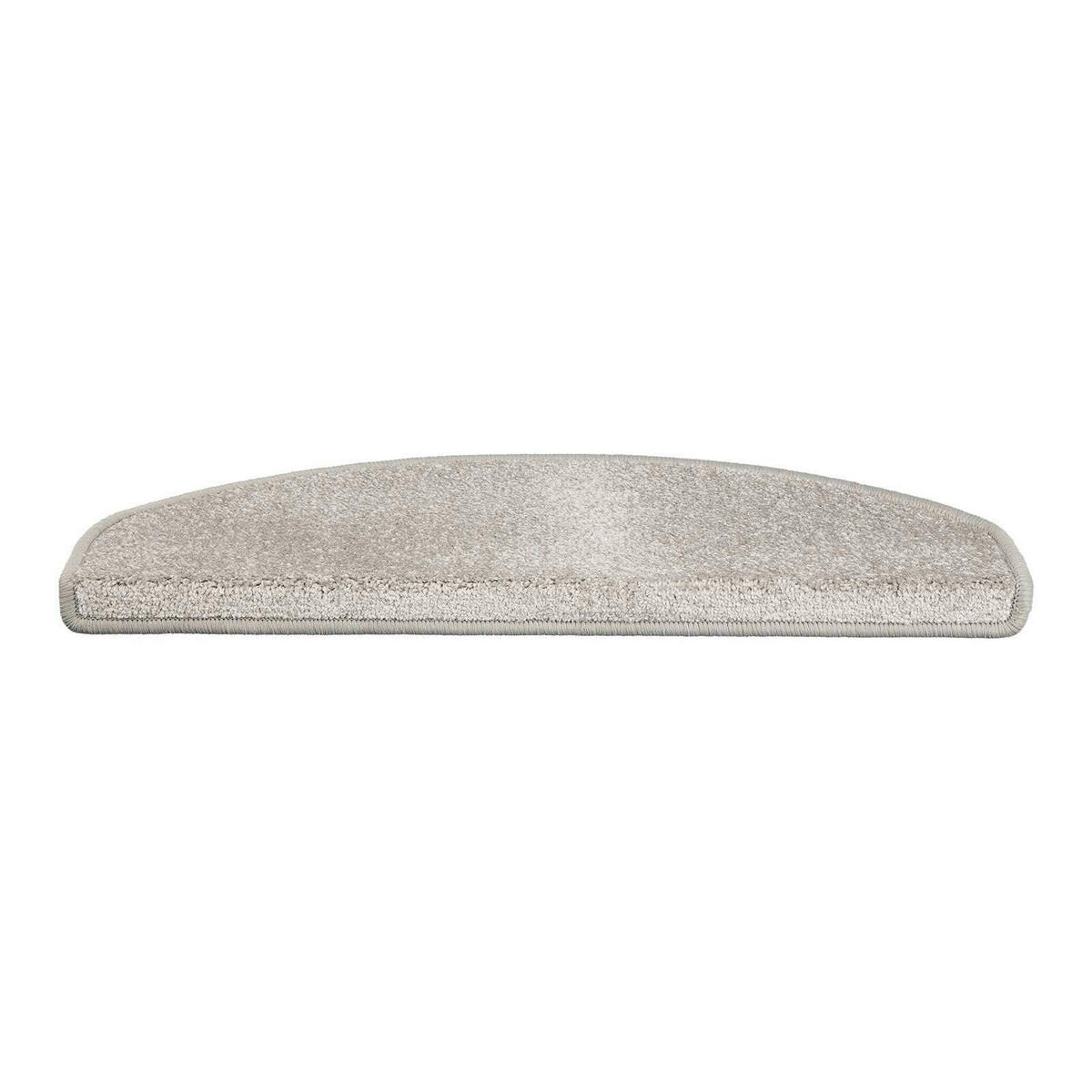 STUFENMATTE  65/23.5 cm  Silberfarben  - Silberfarben, Basics, Leder/Textil (65/23.5cm) - Floordirekt