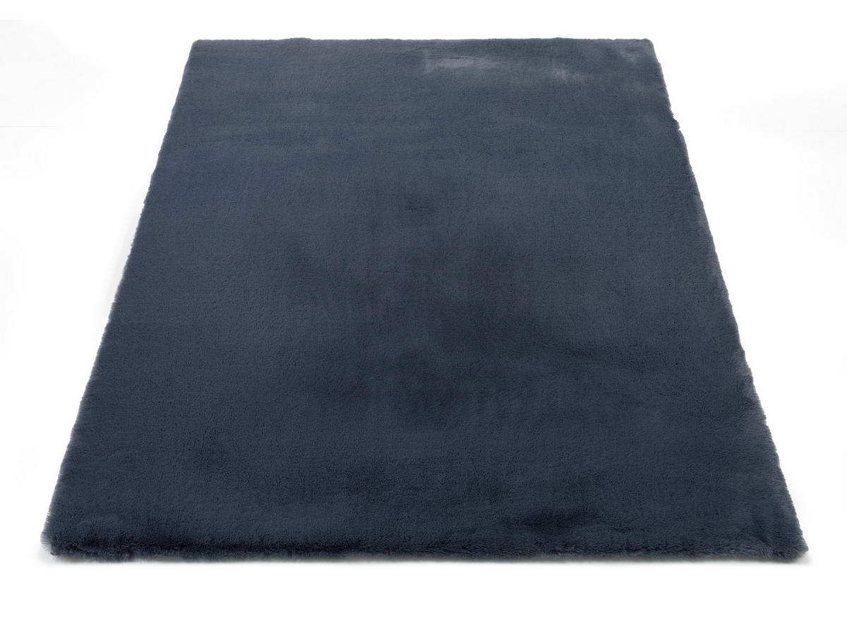 HOCHFLORTEPPICH 160/230 cm Silky Haven Dunkelgrau  - Dunkelgrau, Basics, Textil (160/230cm) - Novel