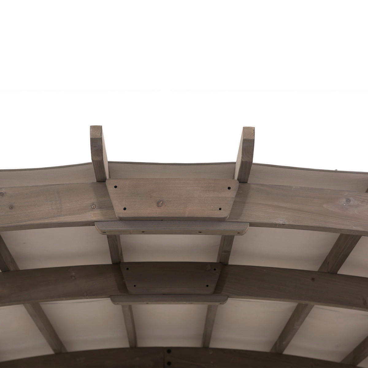 Thumbnail - Modante Pavillon, Holz, Zeder, 427x250x305 cm, wetterfest, Sonnen- & Sichtschutz, Pavillons & Pergolas, Pavillons